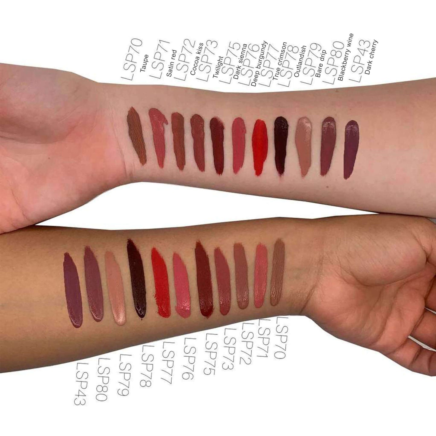 Matte Lip Stain - Dark Cherry Velvet Symphony