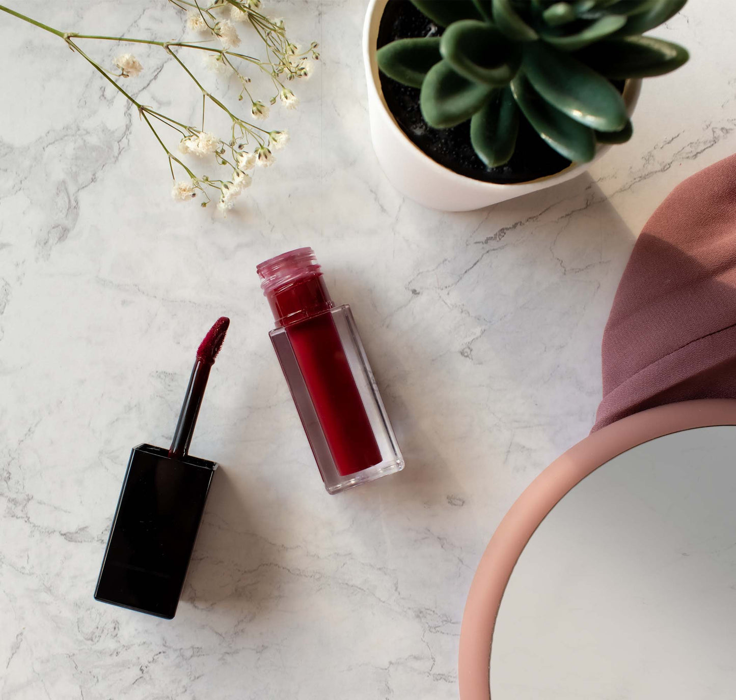 Matte Lip Stain - Dark Cherry Velvet Symphony