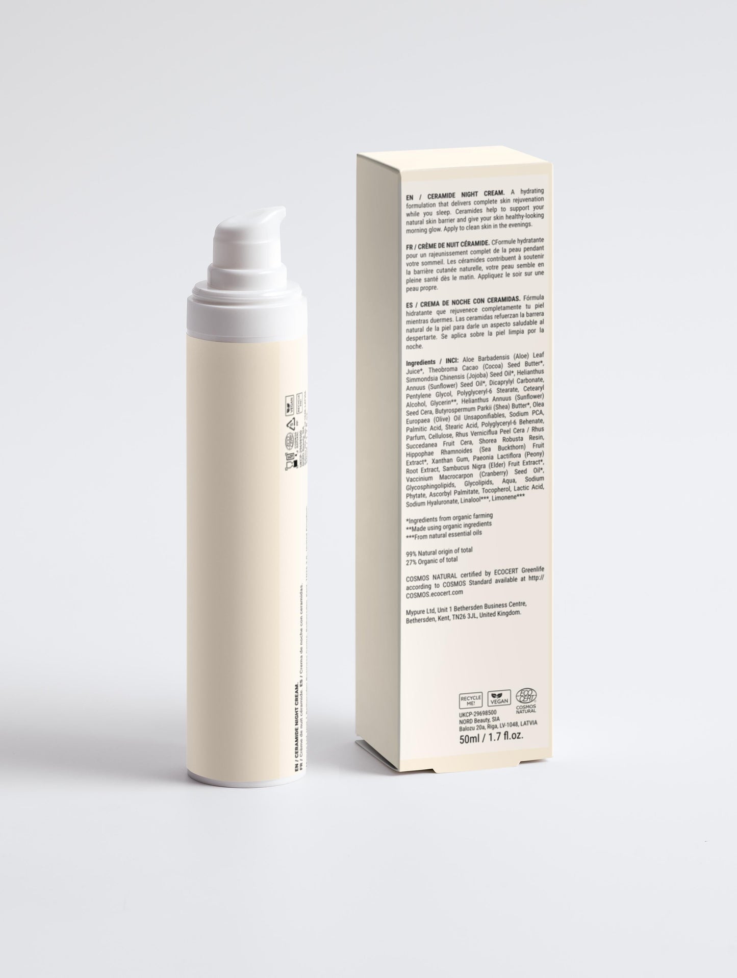 Ceramide Barrier Restoring Night Cream - Velvet Symphony