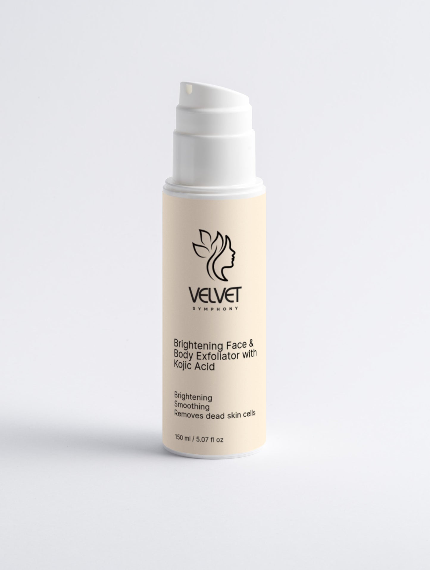 Brightening Face & Body Exfoliator with Kojic Acid - Velvet Symphony