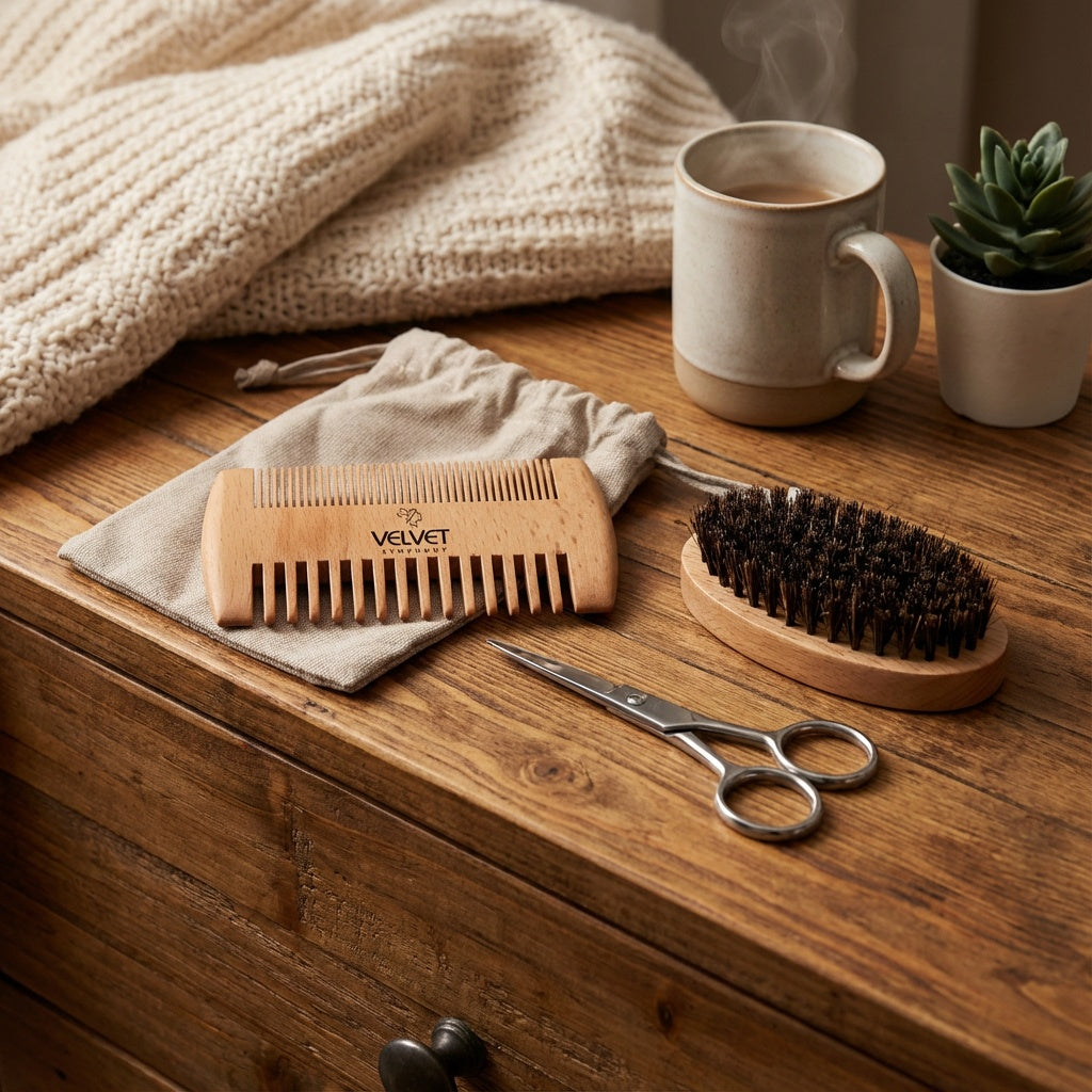 Essential Men's Grooming Kit - Velvet Symphony