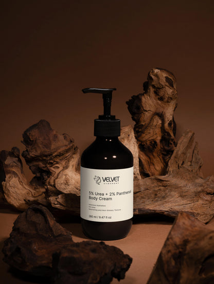 5% Urea + 2% Panthenol Body Cream - Velvet Symphony