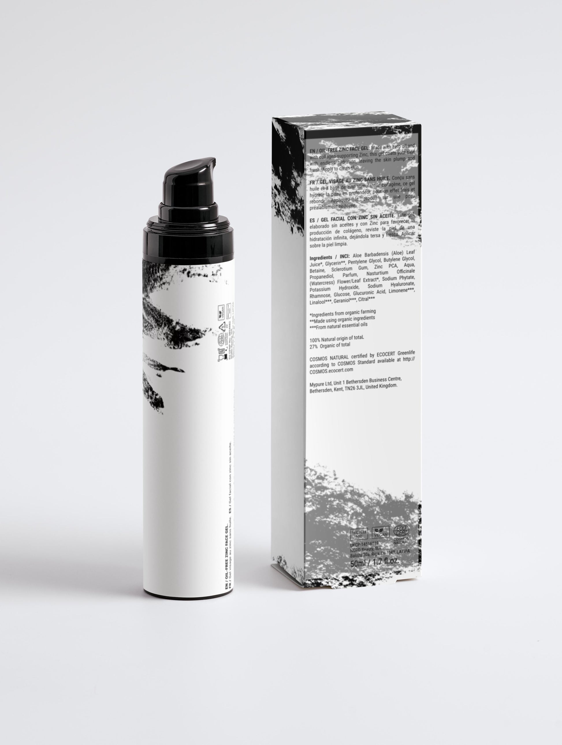 Oil-Free Zinc Face Gel for Men Selfnamed