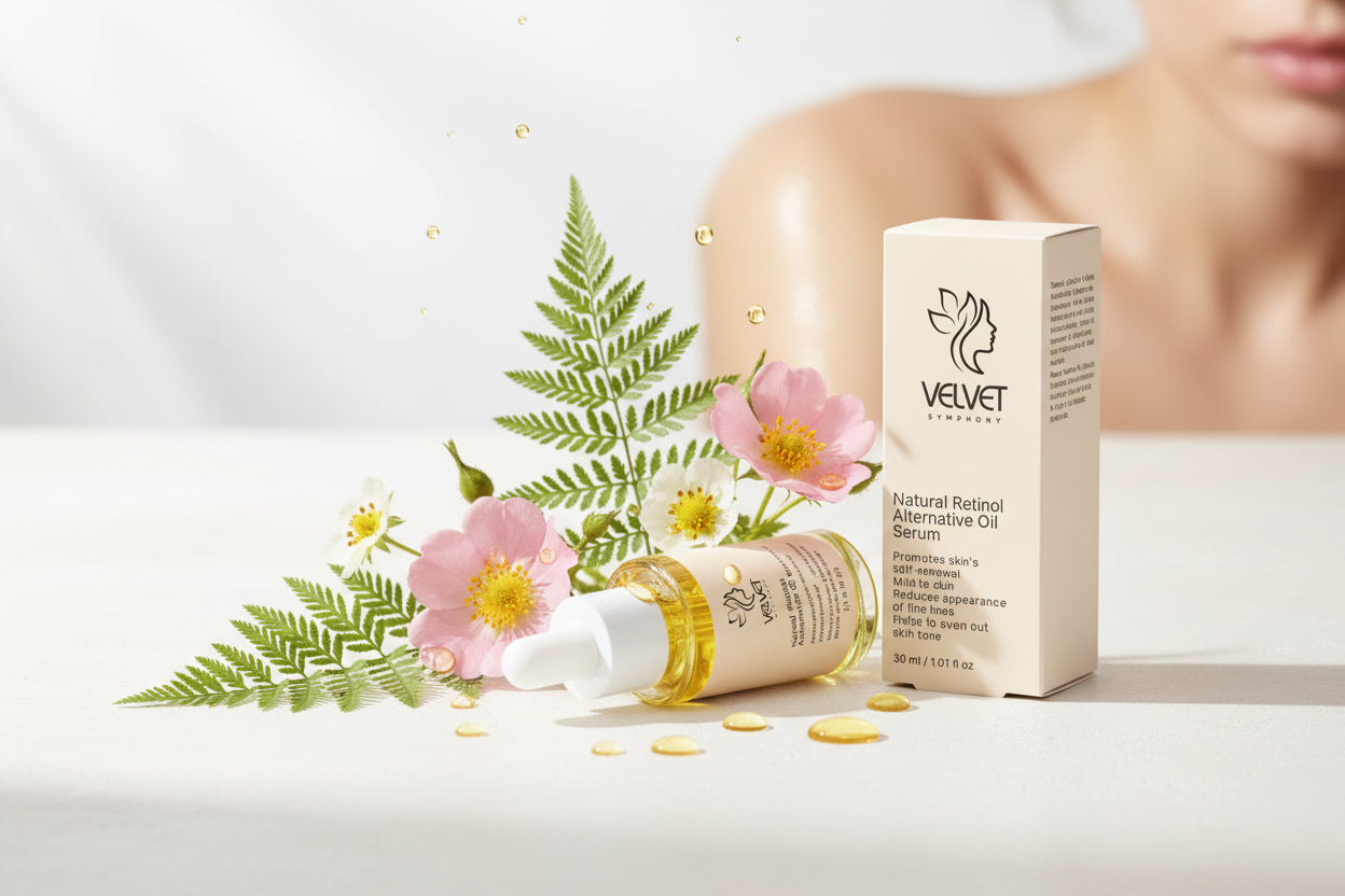 Natural Retinol Alternative Oil Serum - Velvet Symphony