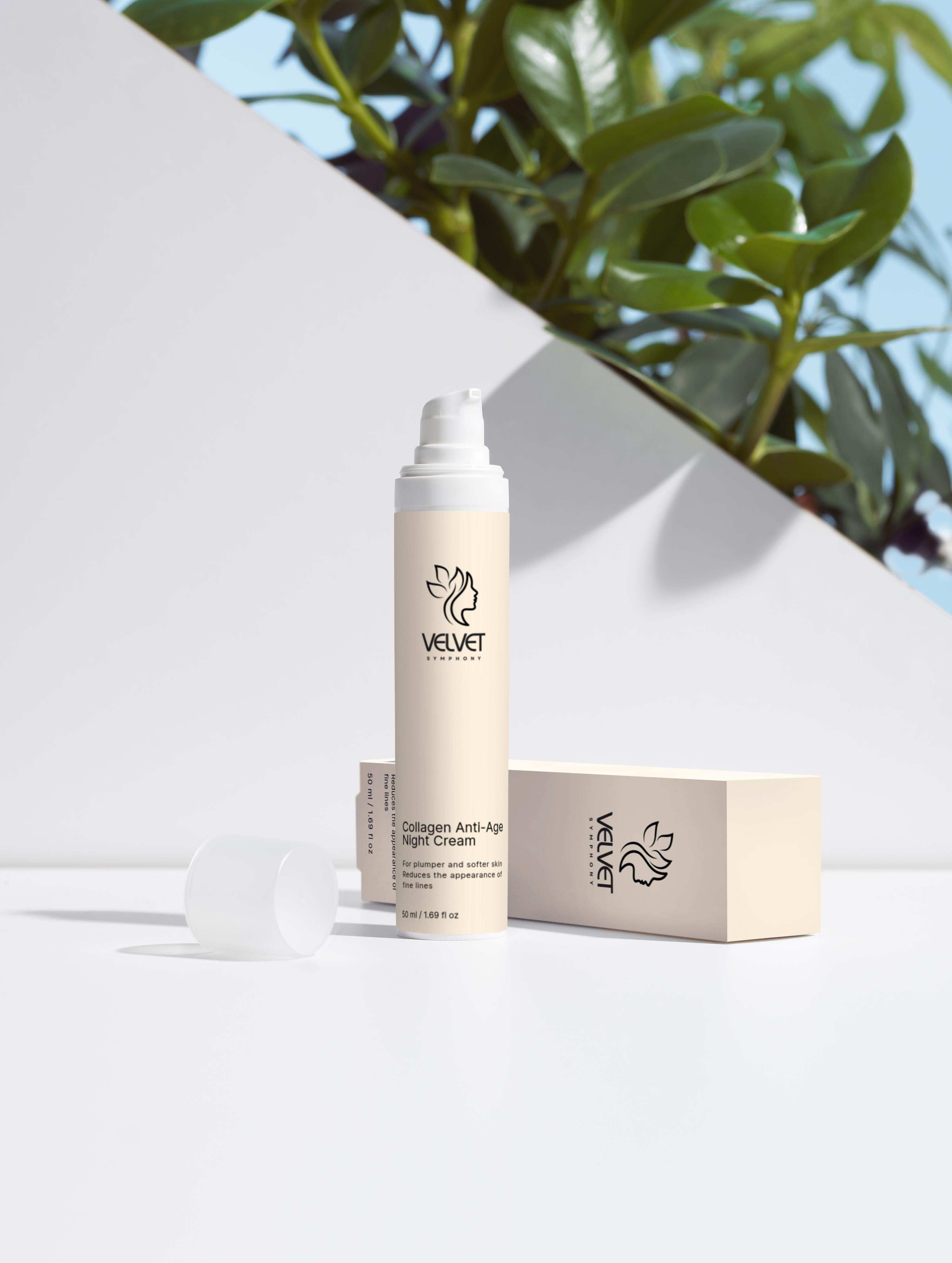 Collagen Anti-Ageing Night Cream - Velvet Symphony