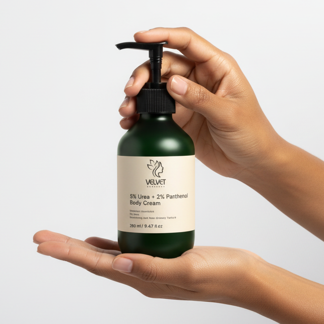 5% Urea + 2% Panthenol Body Cream