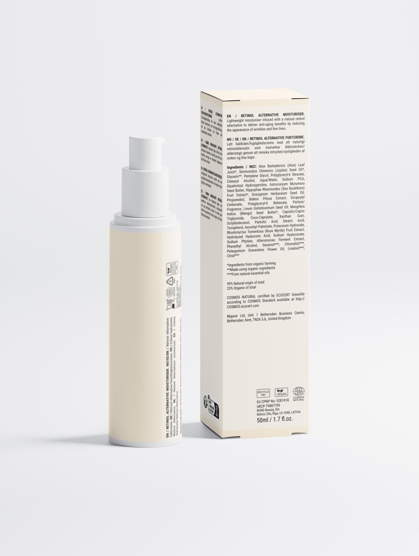 Retinol Alternative Moisturiser Selfnamed