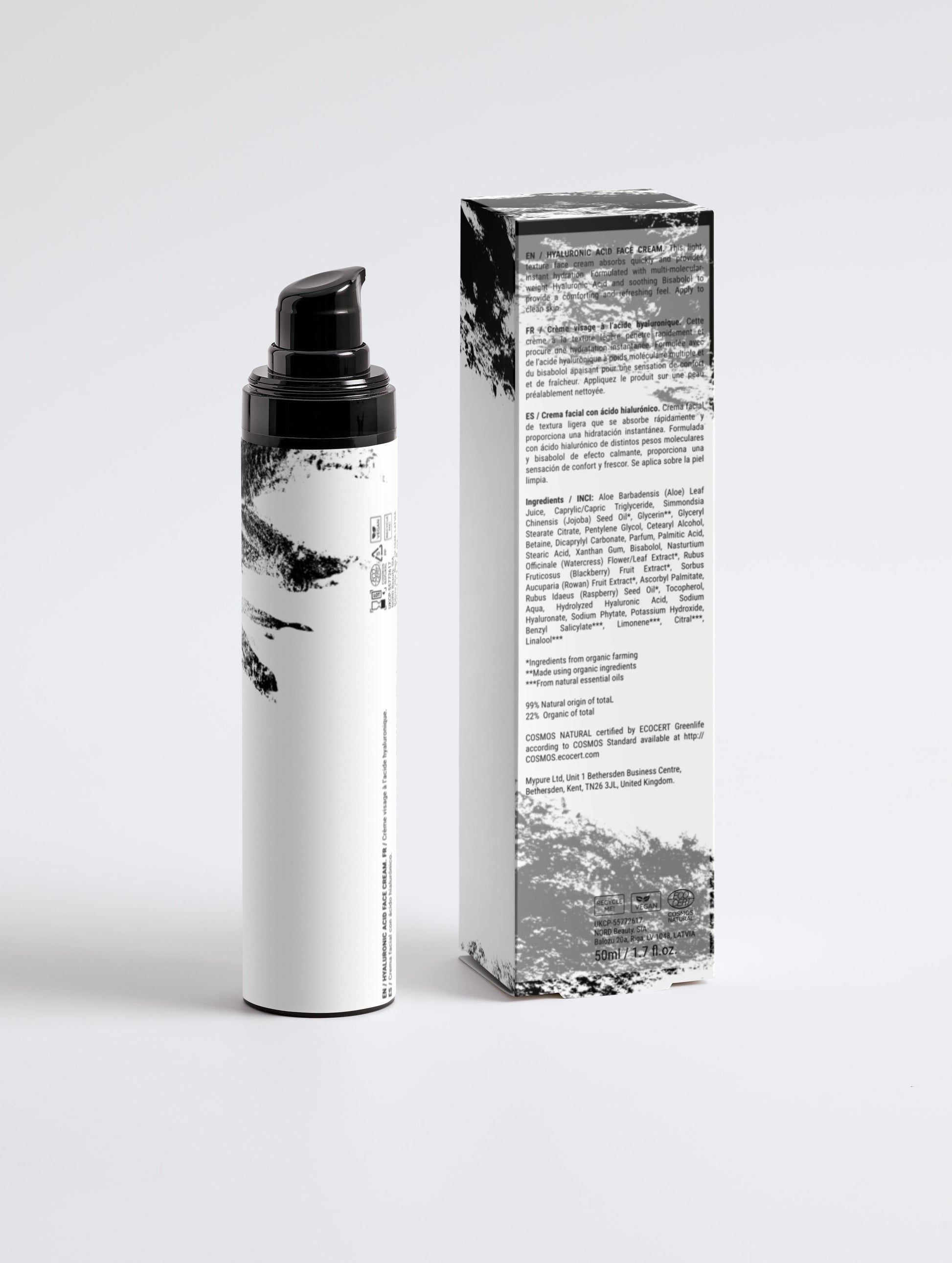 Hyaluronic Acid Face Cream for Men Selfnamed