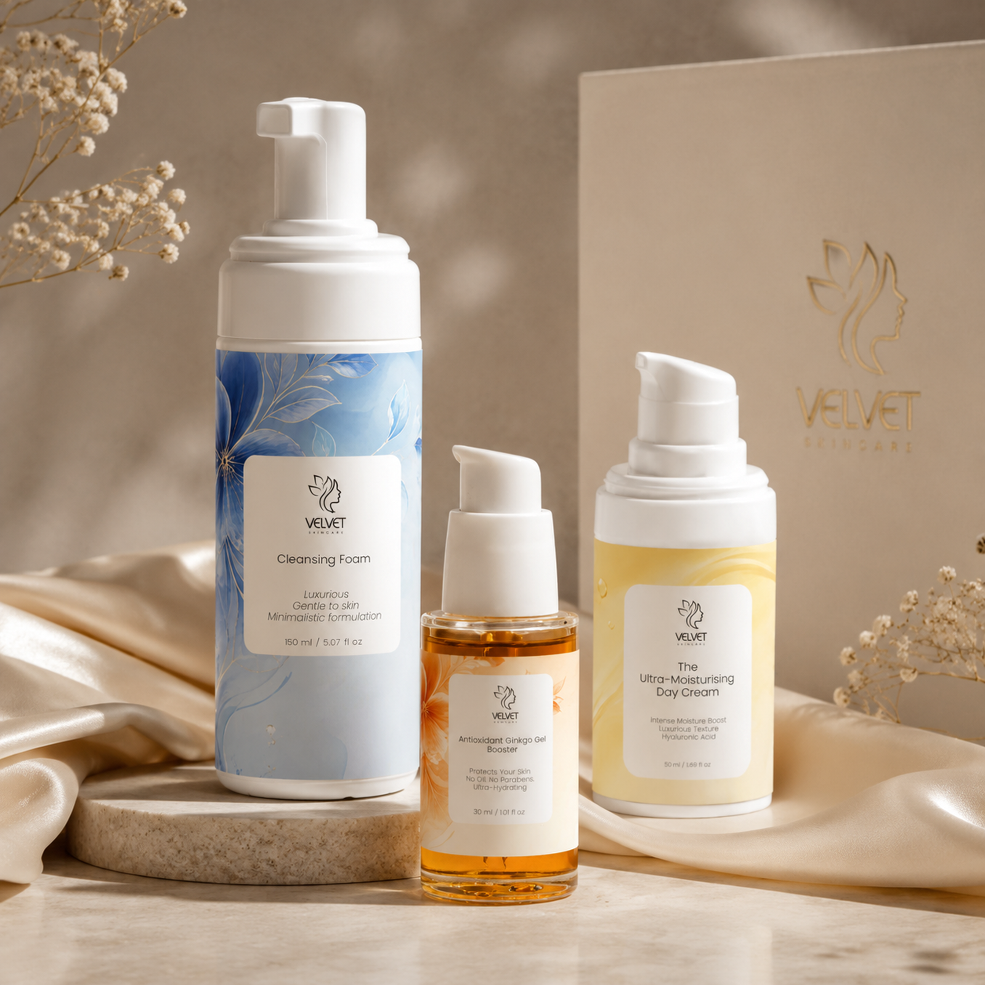 The Velvet Symphony 3-Step Essentials Starter Routine Velvet Symphony