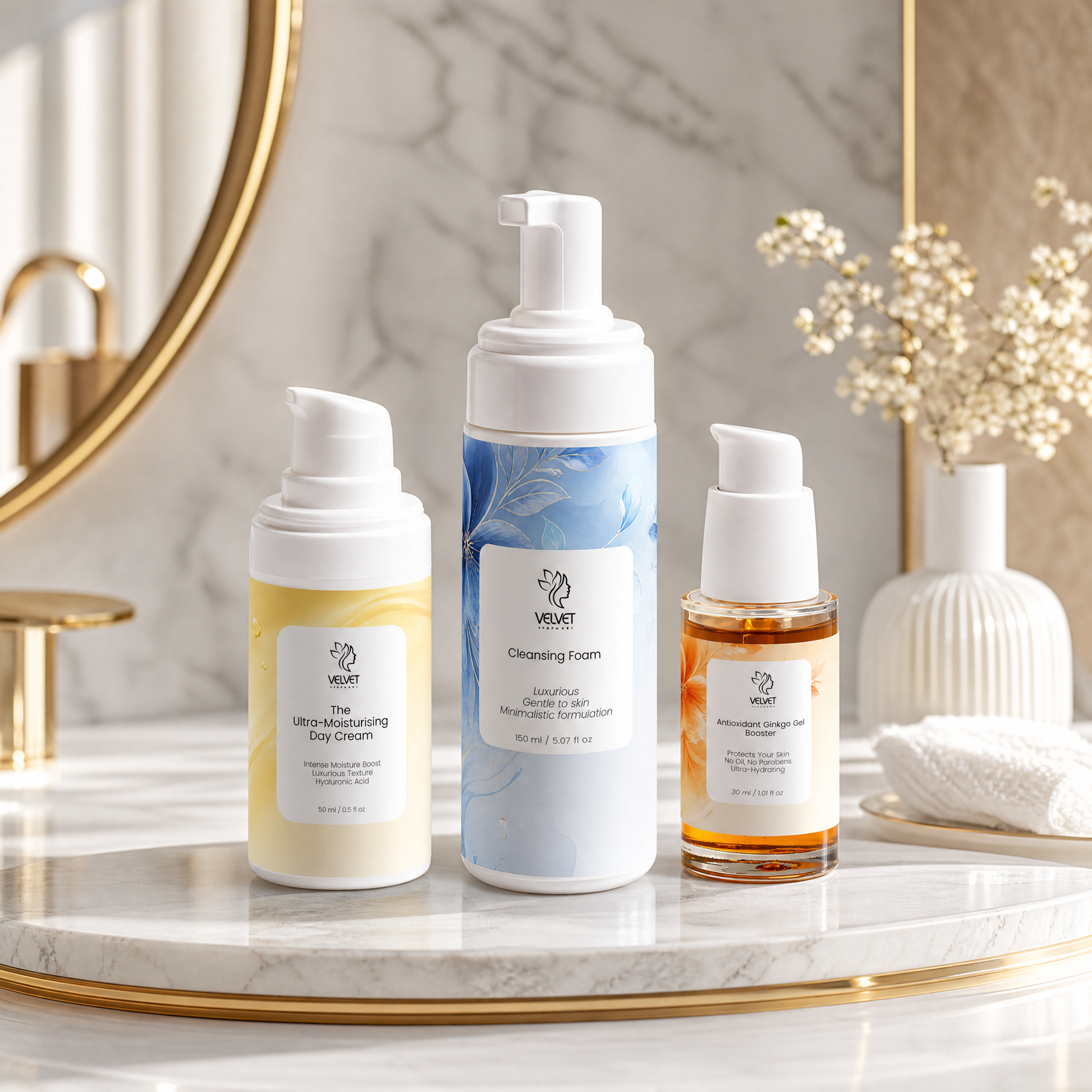 The Velvet Symphony 3-Step Essentials Starter Routine Velvet Symphony