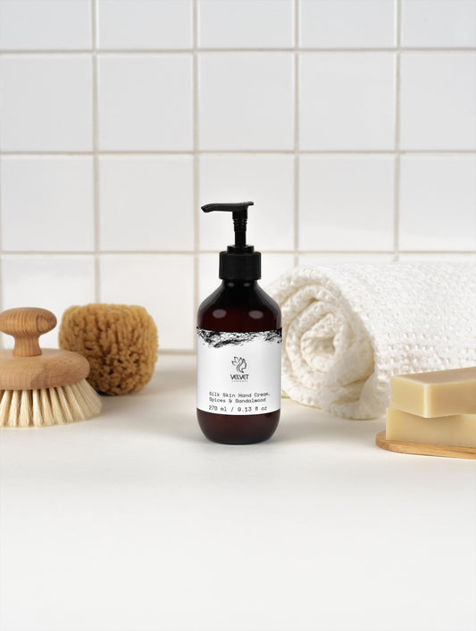 Silk Skin Hand Cream, Spices & Sandalwood Selfnamed