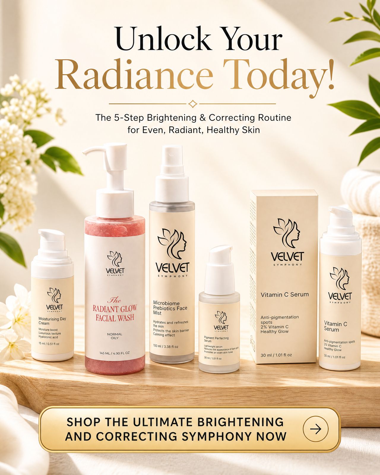 The Ultimate Brightening & Correction Symphony Velvet Symphony