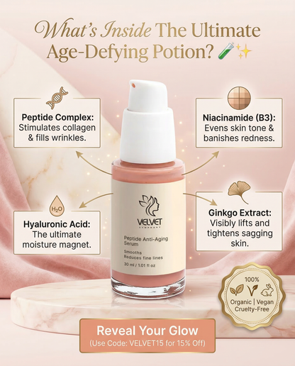Peptide Enhanced Anti-Ageing Serum Selfnamed