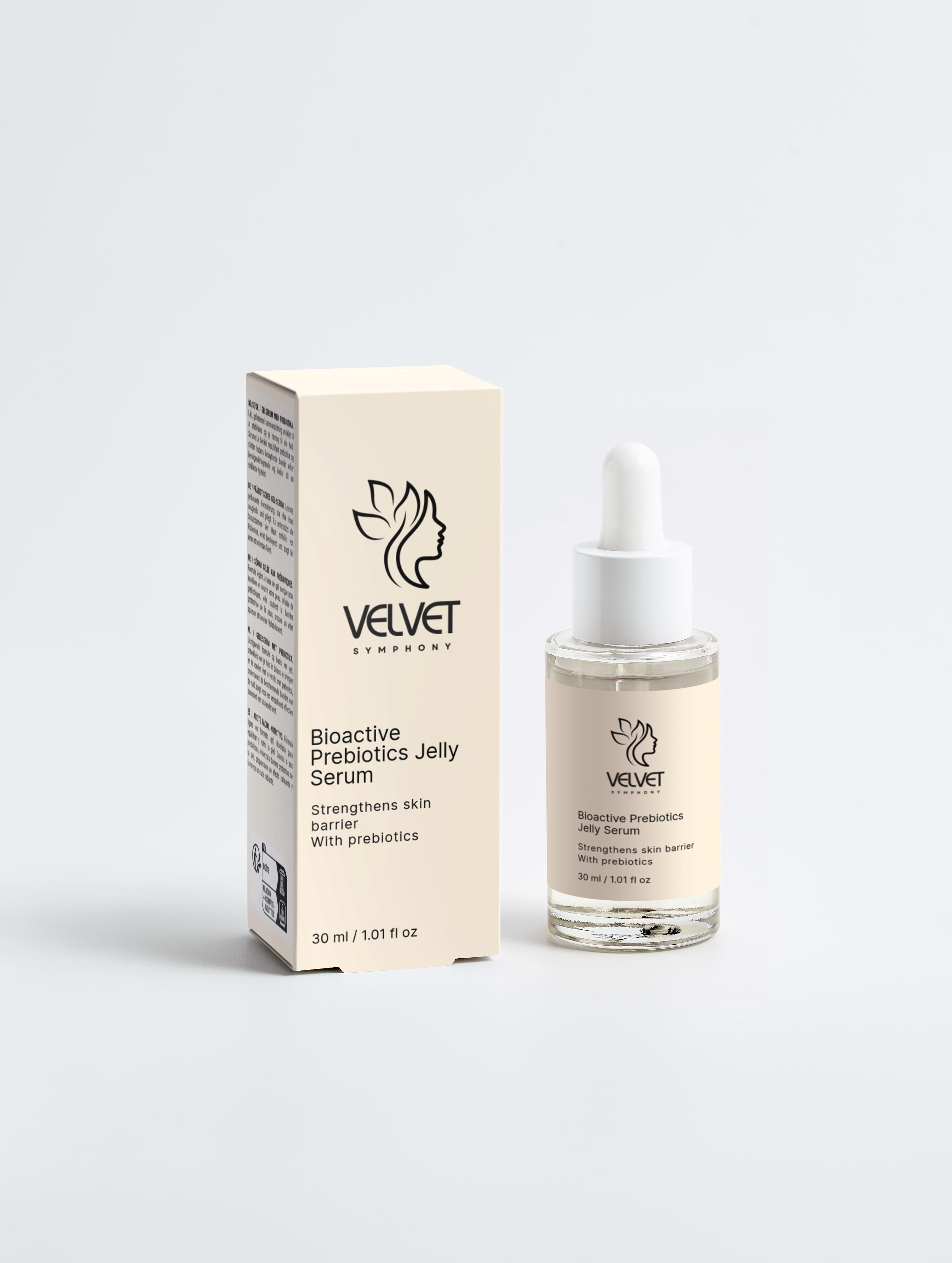 Bioactive Prebiotics Jelly Elixir Serum - Velvet Symphony