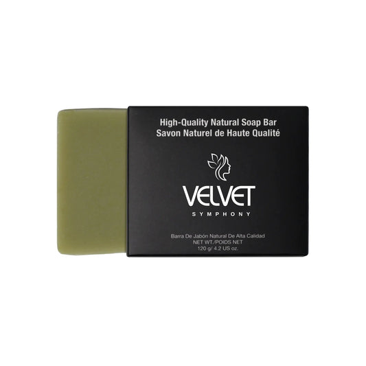 Natural Green Tea Lemongrass Calming Soap Velvet Symphony