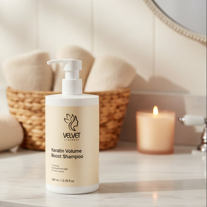 Keratin Hydrating Volume-Boost Shampoo - Velvet Symphony