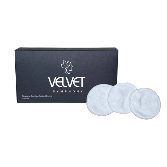 Reusable Bamboo Cotton Rounds Velvet Symphony