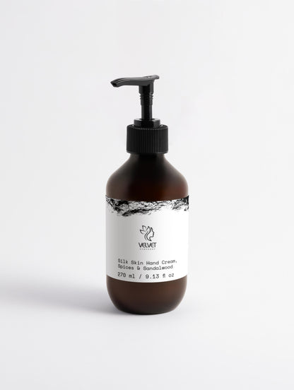 Silk Skin Hand Cream, Spices & Sandalwood Selfnamed